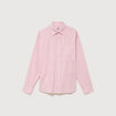 Chemise boyfriend en coton rose homme