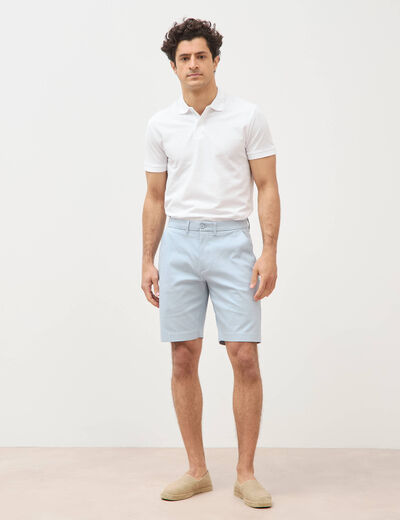Bermuda bleu ciel homme