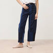 Jeans barrel taille standard denim stone femme
