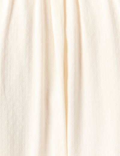 Chemise manches courtes creme femme