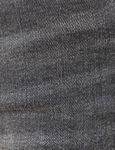 Jeans slim taille haute denim gris femme