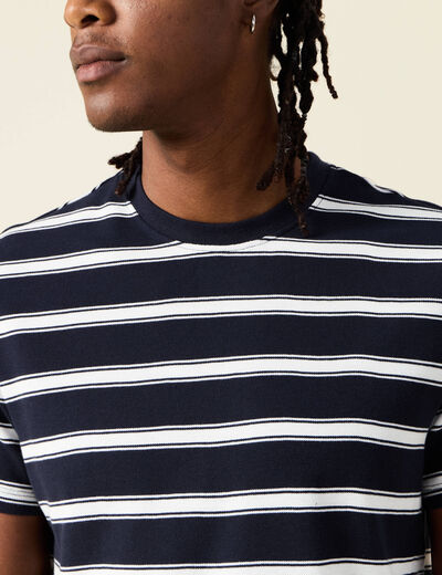 T-shirt éco-responsable ecru homme