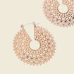 Boucles d'oreilles créoles couleur or femme