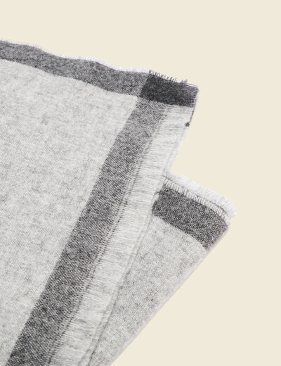 Foulard gris homme