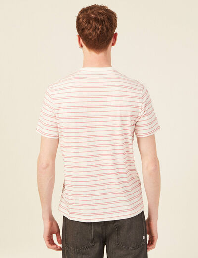 T-shirt éco-responsable ecru homme