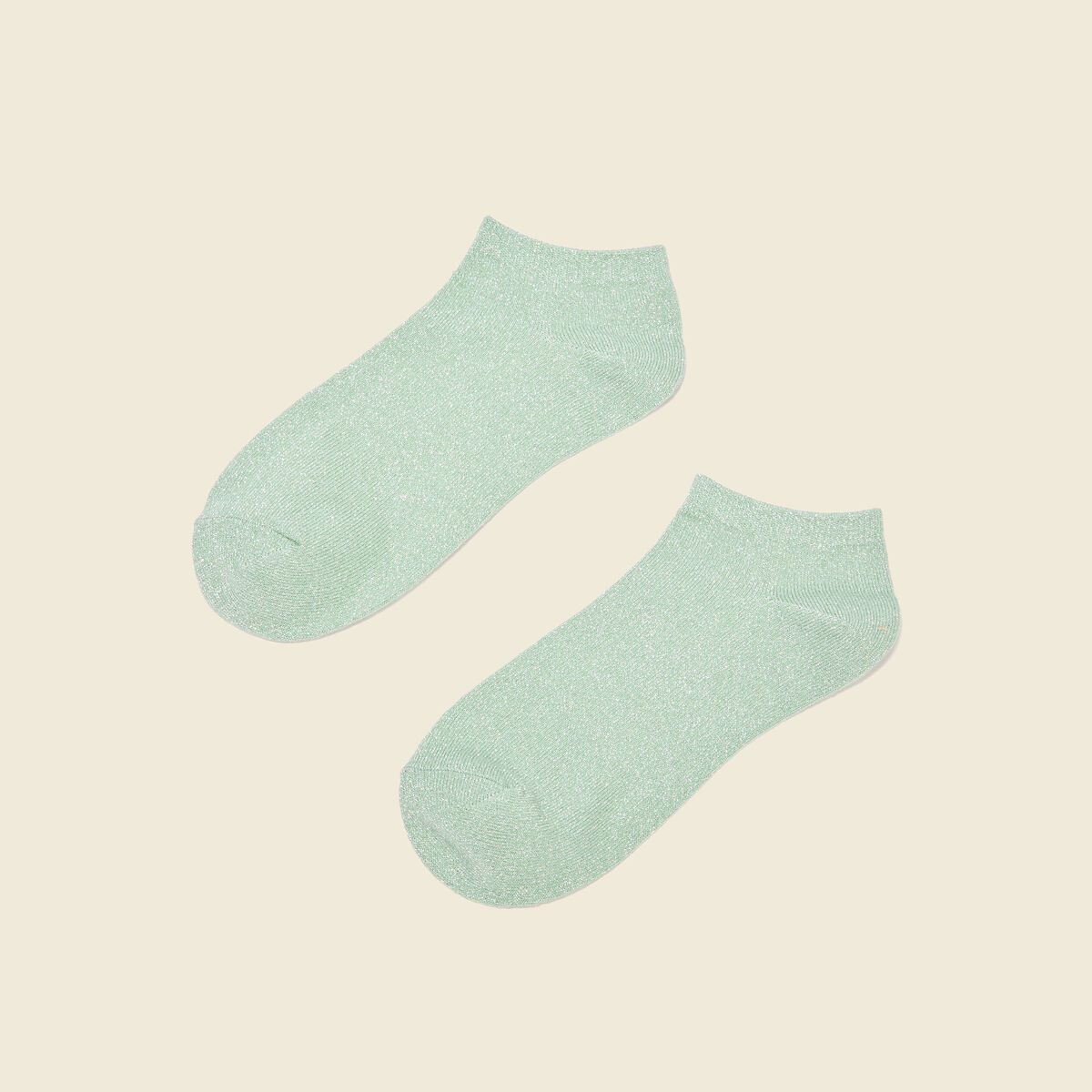 Chaussettes vert clair femme