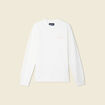 Sweat manches longues ecru homme