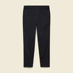 Pantalon chino stretch noir homme