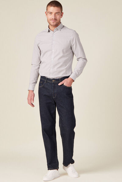 Chemise éco-responsable blanc homme