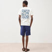 T-shirt en coton ecru homme