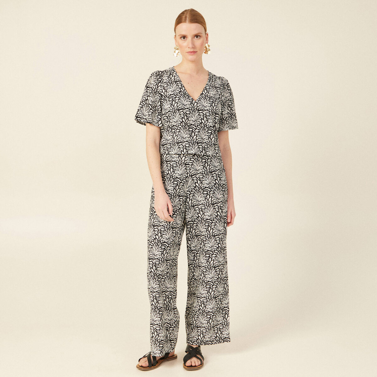 Blouse éco-responsable noir femme