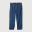 Jeans large ray&eacute; longueur 32 denim stone homme