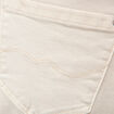 Short mom taille haute denim blanc femme