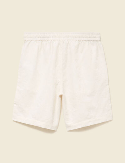 Bermuda ecru homme