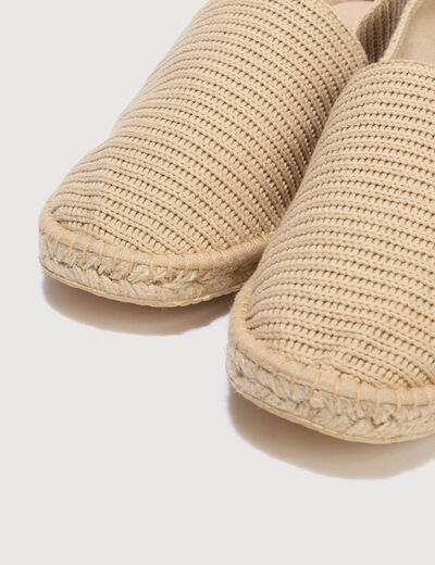 Espadrilles beige homme