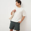 Bermuda vert kaki homme