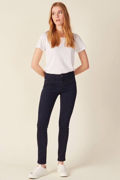 Jeans Lou - jegging denim brut femme