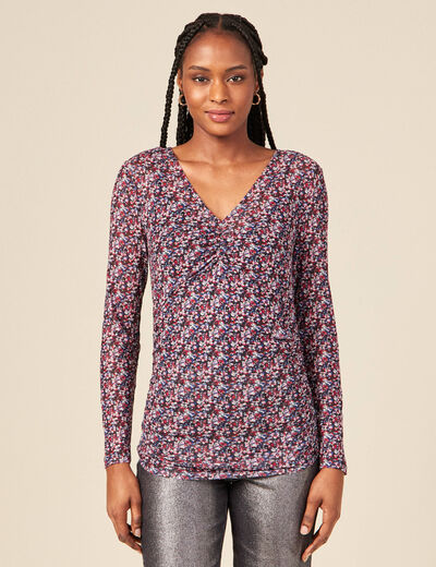 T-shirt éco-responsable noir femme