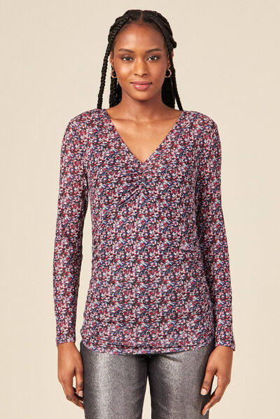 T-shirt éco-responsable noir femme