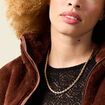 Collier couleur or femme