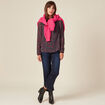 Blouse éco-responsable multicolore femme