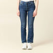Jeans bootcut denim stone femme