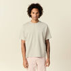 T-shirt manches courtes beige homme