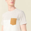 T-shirt manches courtes blanc homme