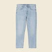 Jeans slim 5 poches denim bleach homme