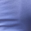 T-shirt asymétrique manches courtes violet femme