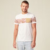 T-shirt manches courtes rose homme