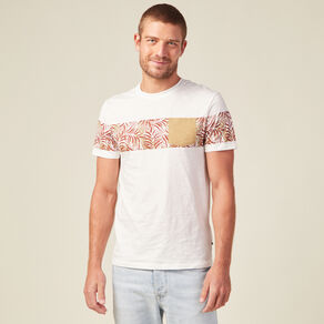 T-shirt manches courtes rose homme