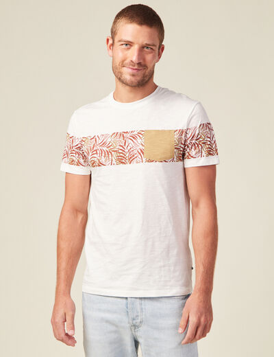 T-shirt manches courtes rose homme