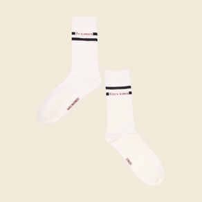 Chaussettes ecru homme