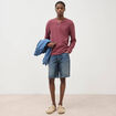 Bermuda en jeans denim brut homme