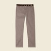 Pantalon chino straight taupe homme