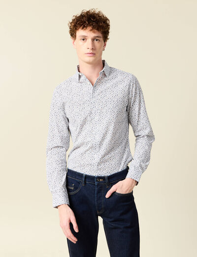 Chemise blanc homme