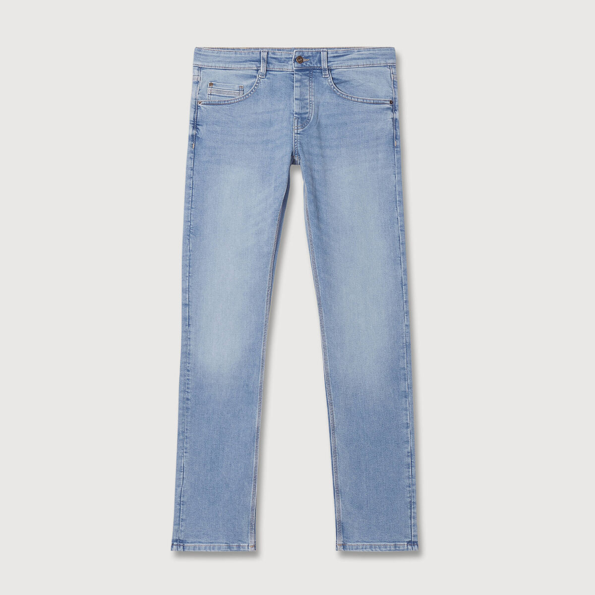 Jeans straight denim used homme