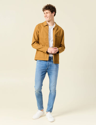 Jeans skinny tapered denim used homme