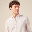 Chemise manches longues blanc homme