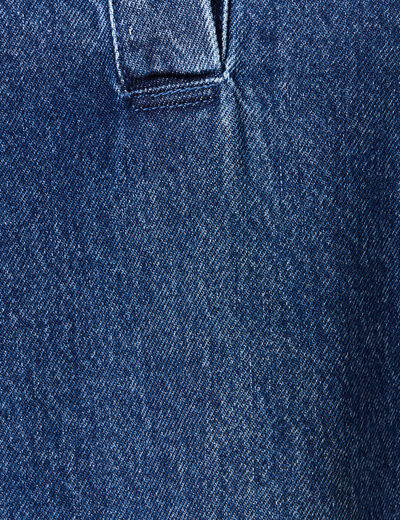 Robe jeans manches courtes denim stone femme