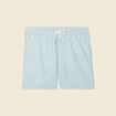 Short de bain bleu gris homme
