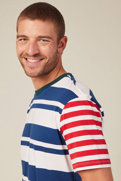 T-shirt éco-responsable ecru homme