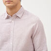 Chemise manches longues vieux rose homme