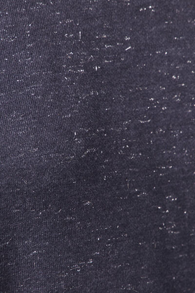 T-shirt à manches courtes gris foncé femme