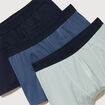 Lot de 3 boxers vert clair homme