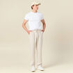 Pantalon chino straight beige homme