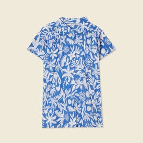 blouse manches courtes bleu femme Blouse manches courtes bleu femme