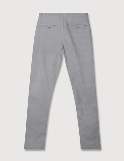 Pantalon chino longueur 32 gris homme