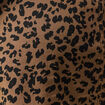 Jupe stretch avec ceinture amovible marron cognac femme